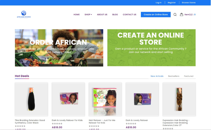 African Stores Online